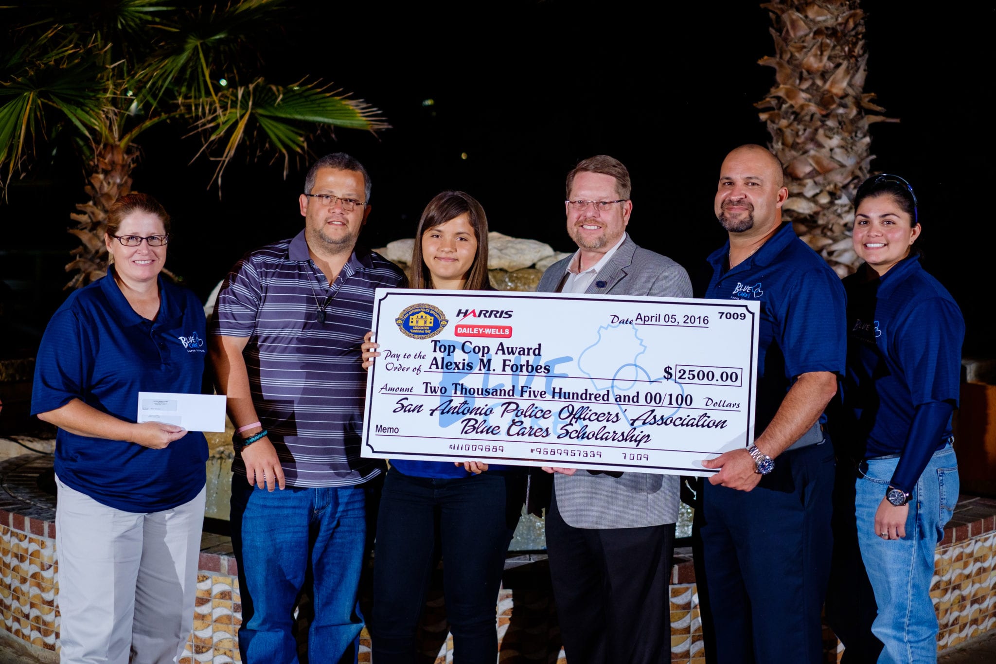San Antonio Police Officers' Association Scholarship Dinner held Tuesday, April 5, 2016 at Ajuua in San Antonio. Photo©Mark Sobhani Photography